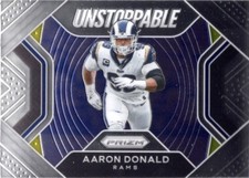 2020 Panini Prizm - Unstoppable #6 Aaron Donald