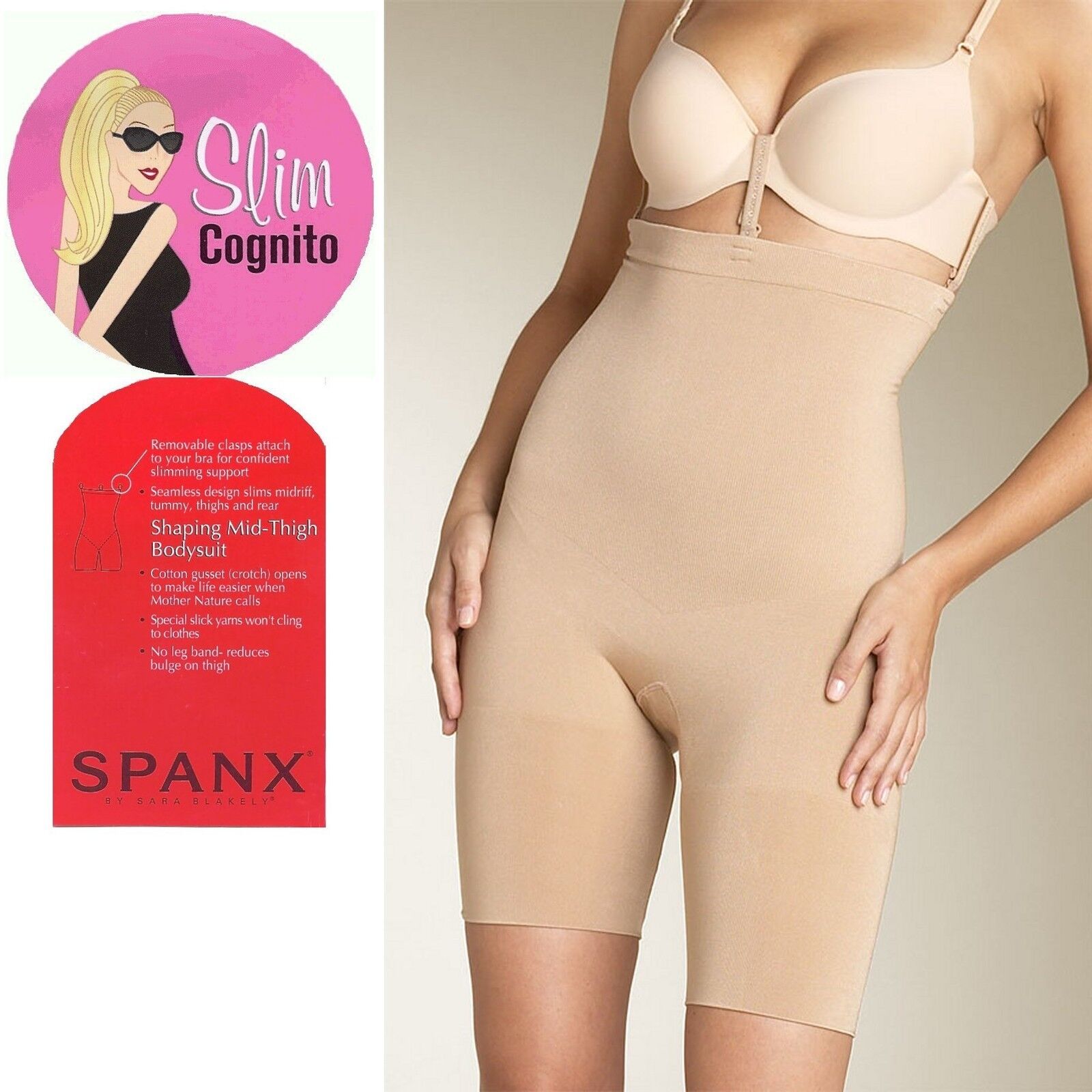 Spanx Slim Cognito Size Chart