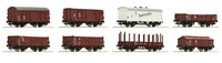 Roco 67127 Spur H0 GüTerwagen-Set 8-Tlg Dr Ep. Iii Dc