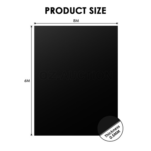 LDPE Pond Liner 6X8M Fish Waterfall Water Garden Pad Heavy Duty Flexible - Picture 9 of 11