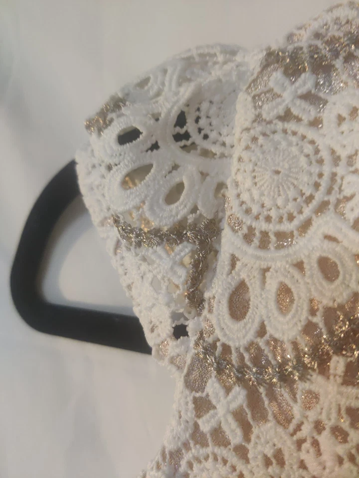 Girls Special Occasion Camilla Lace Dress Size 6 - Image 3 of 4