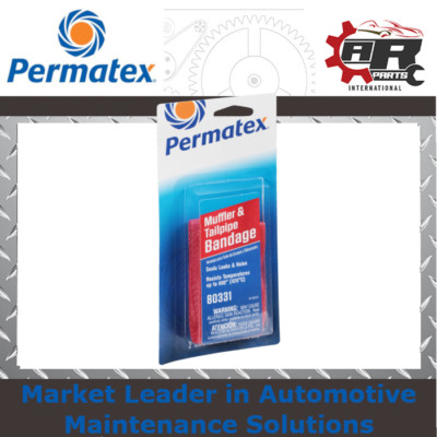 Permatex - Schalldämpfer & Endrohr Bandage - Dose Reparatur - 84sq.in