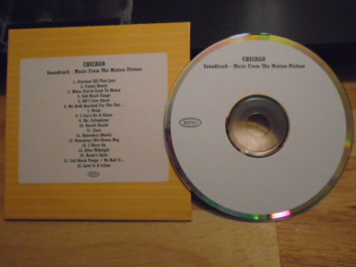 RARE PROMO Chicago CD soundtrack DANNY ELFMAN Queen Latifah Lil' Kim Mya r&b ost