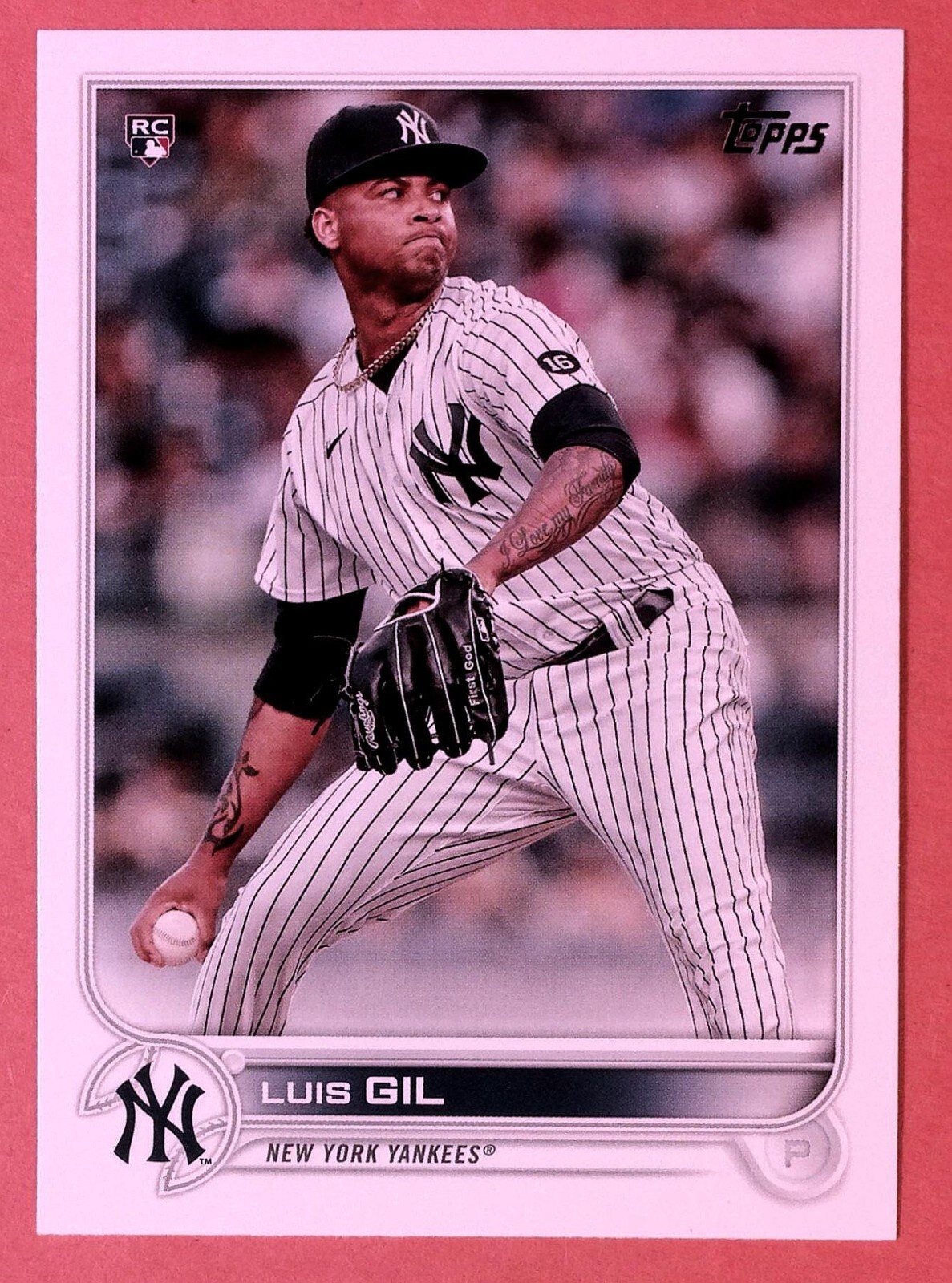 2022 Topps #131 - Luis Gil RC New York Yankees