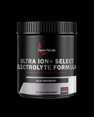 Ultra ION+ Select Electrolyte Formula Blue Raspberry by Fénix Fit Lab 