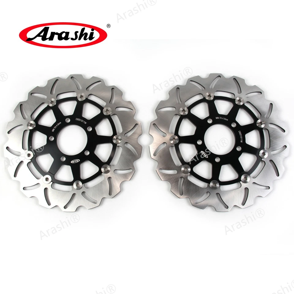 Disco de freno delantero rotores disco para Suzuki Vstrom 1000 DL1000 2002 - 2010 2009 2008 Foto 2 de 3