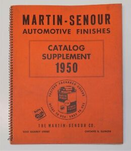 Martin Senour Automotive Paint Color Chart