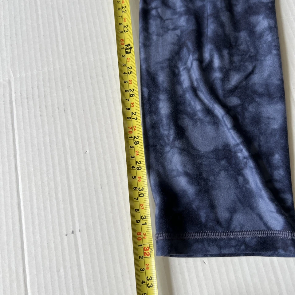 Leggings ajustados Athleta para mujer talla XL bolsillo azul tie dye💖 Foto 4 de 4