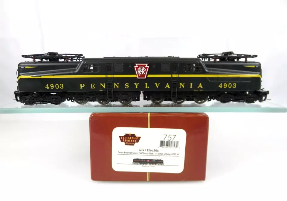 Broadway Limited 757 HO Scale PRR Pennsylvania GG1 Electric Locomotive DCC Sound - Image 2 of 4