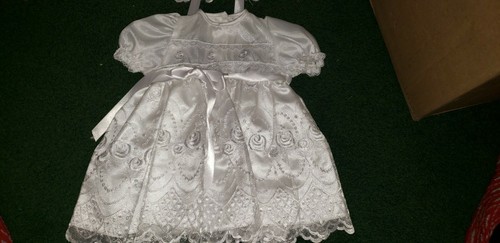 NWOT Infant Wedding Baptist Dress w Cape  - Picture 2 of 3