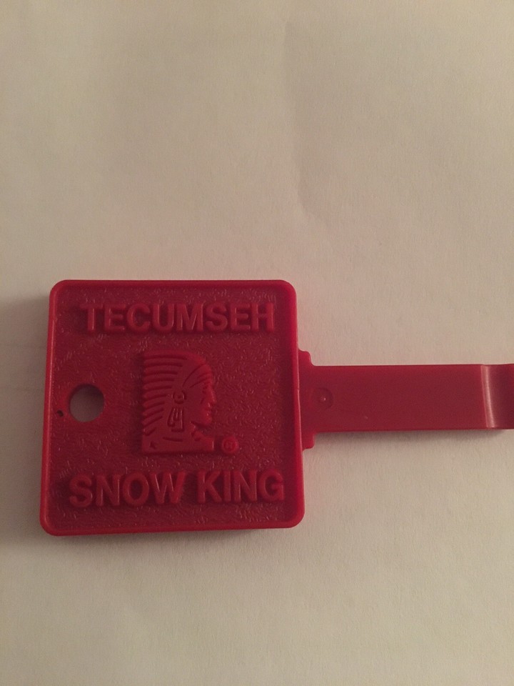 TECUMSEH SNOW KING INDIAN TECUMSEH IGNITION KEY SNOW BLOWER eBay