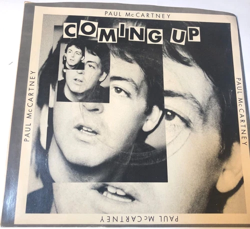 The Beatles Paul McCartney 7" 45 Record & Picture Sleeve  Coming Up /Coming Up L