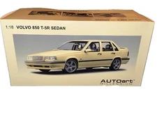 1/18 AUTOart Volvo 850 T5-R Sedan 1995 Cream Yellow Rare
