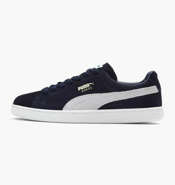 black puma suede size 6