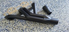 Datsun 510 521 620 Truck L16 L18 L20b New Ceramic Coated Square Header Black