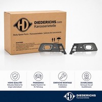LÜFtungsgitter StossfÄNger Vorne Links Rechts Diederichs 4406248 FÜR Renault