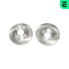 2x OPTIMAL Disque de frein Avant pour MITSUBISHI Lancer VI Berline (CJ, CP)