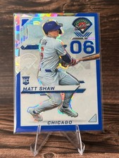 2025 Panini Prospect Edition Matt Shaw Cracked Ice #125 /299 Cubs RC