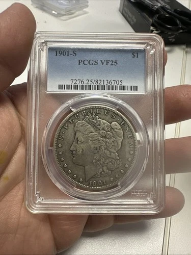 1901-S MORGAN DOLLAR PCGS VF25