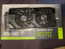 Nvidia ASUS Dual GeForce RTX 4070 OC 12GB GDDR6X Graphics Card