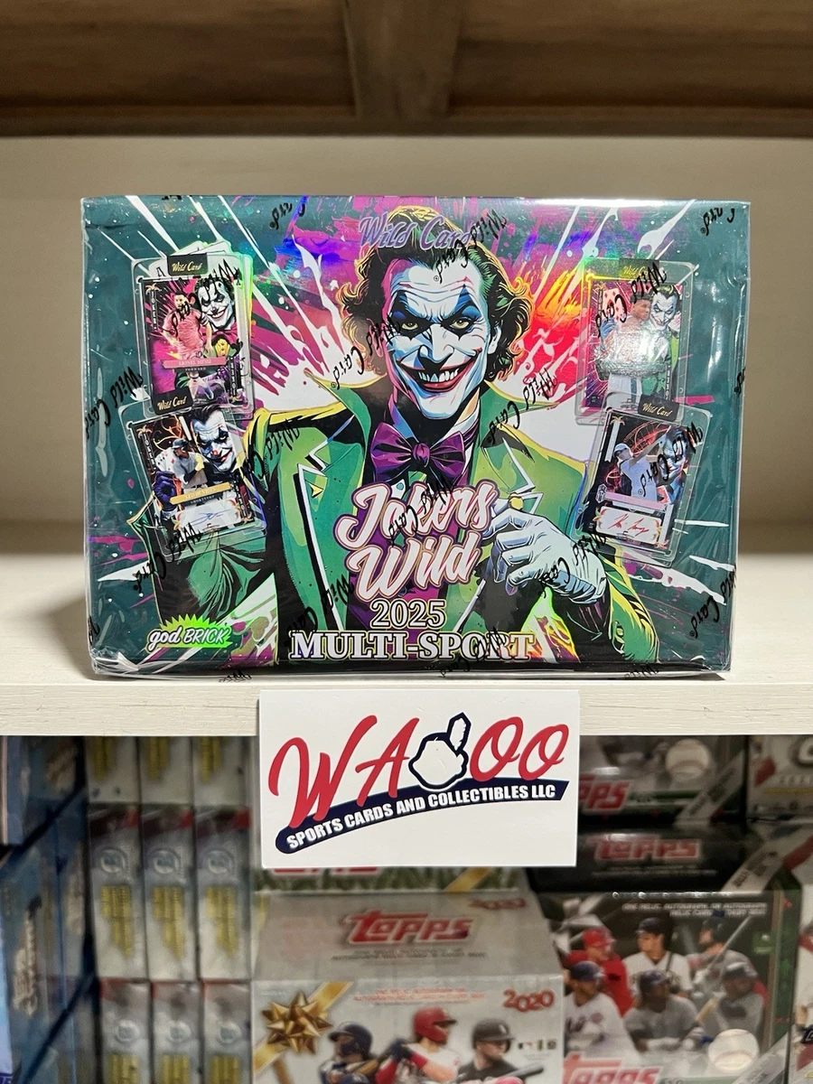 2025 Wild Card Joker's Wild Multi-Sport God Brick Factory Sealed