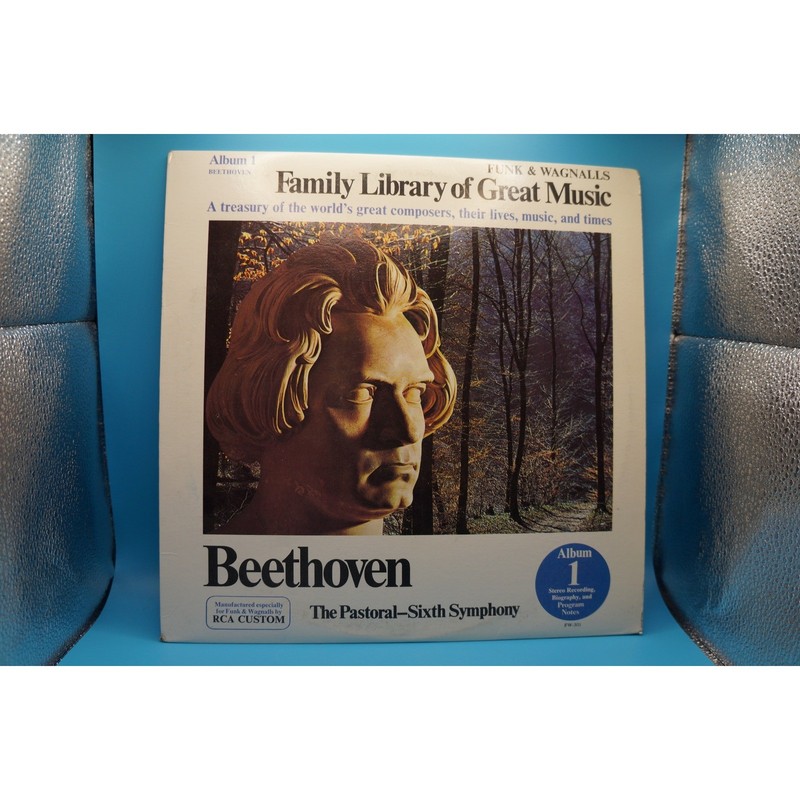 Beethoven Symphony No 6 Pastoral Vinyl LP Funk & Wagnalls Family Library Album 1