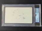 David Bowie English Singer Songwriter Actor Signed Autograph Index Card PSA DNA