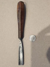 S.J. Addis Vintage Cast Steel Wood Carving Gouge Chisel