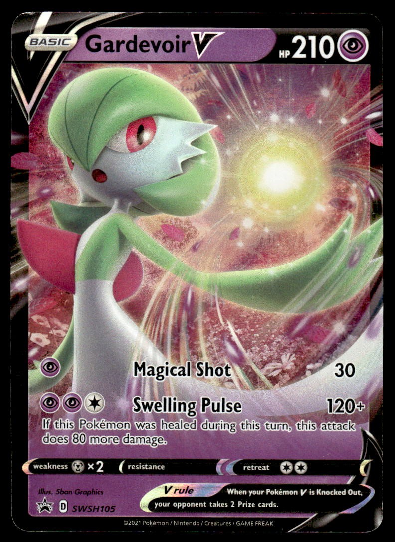 Pokemon TCG SWSH Promos #SWSH105 Gardevoir V NM