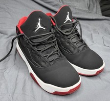 Nike Air Jordan Max Aura 2 Black Red Youth Size 6Y Basketball Shoes