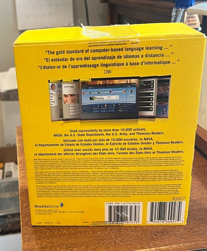 ROSETTA STONE NEW Learn ESPAÑOL Spanish Version Level 1, 2, 3 4 CD Language 2012 - Picture 4 of 5
