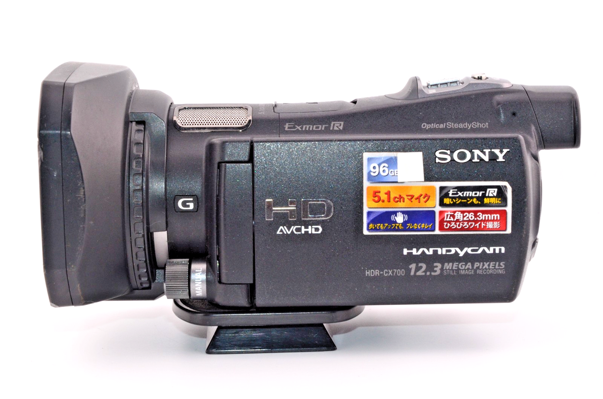 Sony HDR-CX700V Handycam Full HD 1080p 96GB GPS 10x Optical Zoom