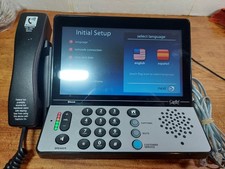 CapTel 2400ISP Ultratec Captioned Hearing-Impaired Touch Screen Telephone-Tested