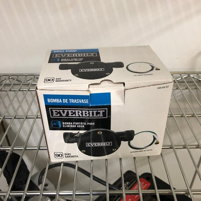 #ad #ad Everbilt Mobile Drill Pump for removing water. B43 $15.00