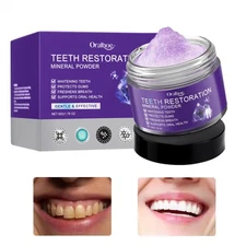 Dental Restoration Mineral Powder,Mineral Tooth Powder,Teeth Whitening Cleaning
