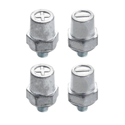 3/8'' Battery Post Terminals for GM Side Posts, Pack of 4 Charging Adapters