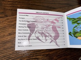 Final Fantasy II (2) for Nintendo (NES) Game And Manual