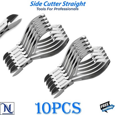 Heavy Duty Side Cutter Pattern Handle Straight Thick Toenail Hand Foot Clippers