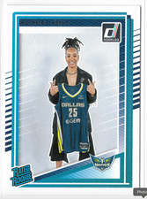 2025 Donruss WNBA Rated Rookie #95 Aziaha James RC Dallas Wings NC State