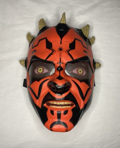 Star Wars Darth Maul Electronic Adjustable Mask 2011 The Phantom Menace Hasbro
