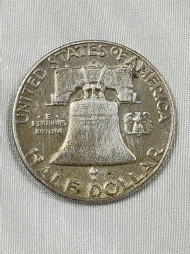 Medio dólar Franklin 1961-D #10 - Imagen 2 de 2