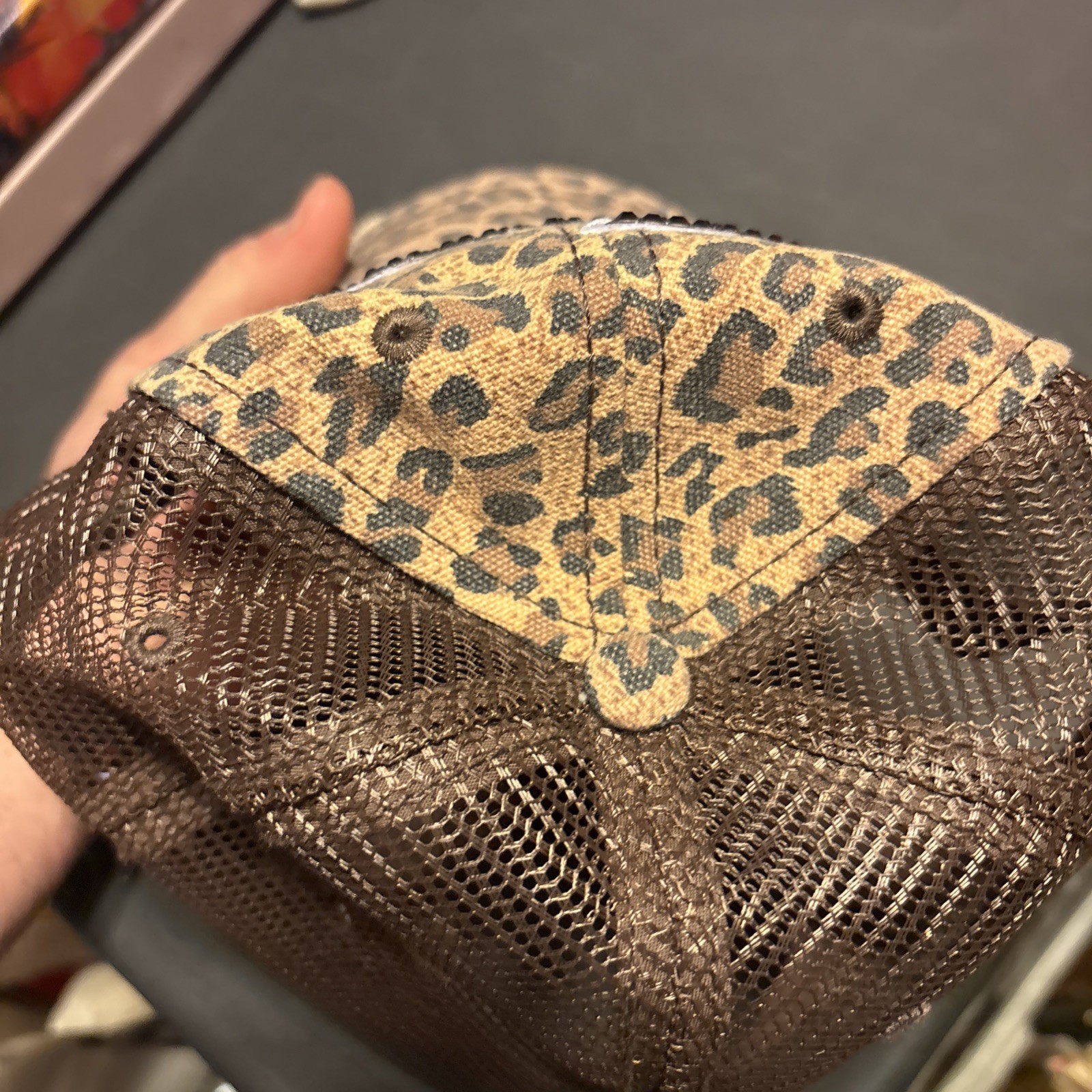 Tigers Leopard Print Adjustable Snapback Women's … - image 5