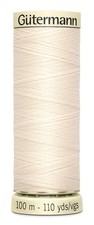 Gutermann Sew-All Thread 110yd-Eggshell - 100P-22