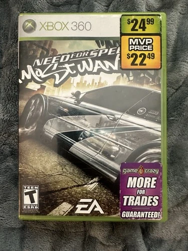 Xbox 360 Need for Speed Most Wanted Racing Game Multiplayer CIB Excellent Rare
