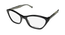 NEW VERA WANG V364 GLASSES BK WOMENS PLASTIC CAT EYE 51-17-135 FULL-RIM BLACK