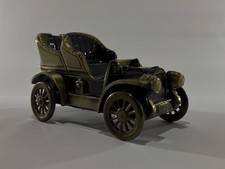 Vintage 1974 1906 Model Oldsmobile Antique Metal Car Coin Bank Banthrico