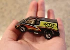Vintage 1979 Hot Wheels Vette Van Black Toy Car