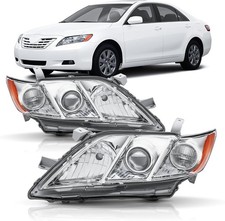 Headlight Assembly Compatible with 2007 2008 2009 Toyota Camry Base/CE/LE/XL....