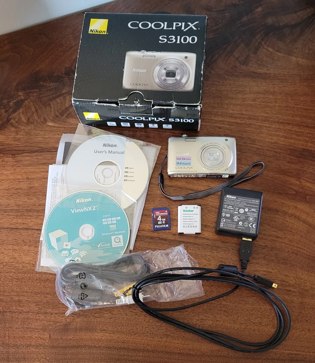 Nikon COOLPIX Nikon Coolpix S3100 Digital Cameras for sale | eBay