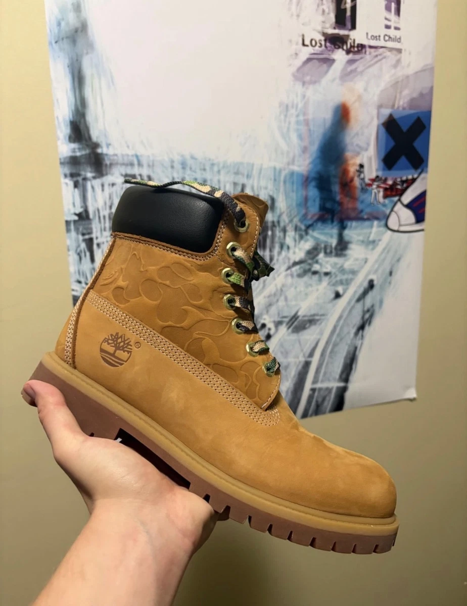 Timberland 迷彩男靴| eBay